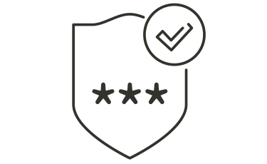 Governance security icon graphic