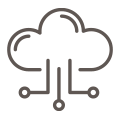 Cloud services icon