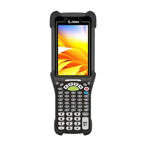 Front facing image of a Data collection terminal