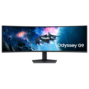 Front facing image of a gaming monitor