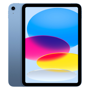 Front facing image of iPad