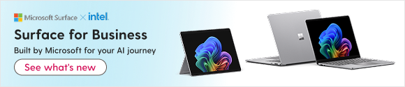 Microsoft Surface banner
