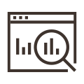 Real-time analytics icon