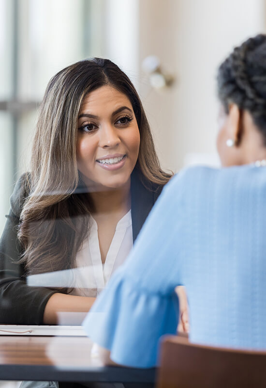 Business woman in meeting