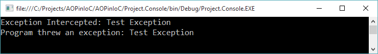 Exception to elapsed time output