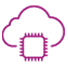 Cloud-connected flash icon