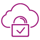 Security in the cloud icon