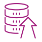 Data infrastructure modernization icon