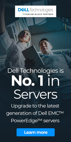 Ad: Dell Upgrade to the latest generation of Dell EMC PowerEdge servers. Learn more