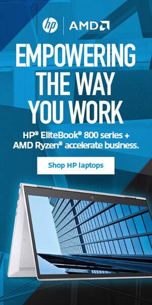 Ad: HP | AMD Empowering the way you work. Learn more