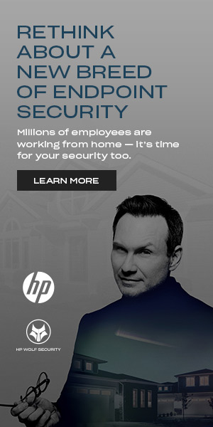 Ad: HP Wolf Security learn more