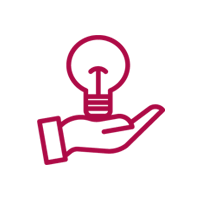 Icon displaying concept for maximimum energy efficiency and sustainability