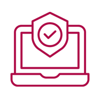 Icon displaying concept of prevention