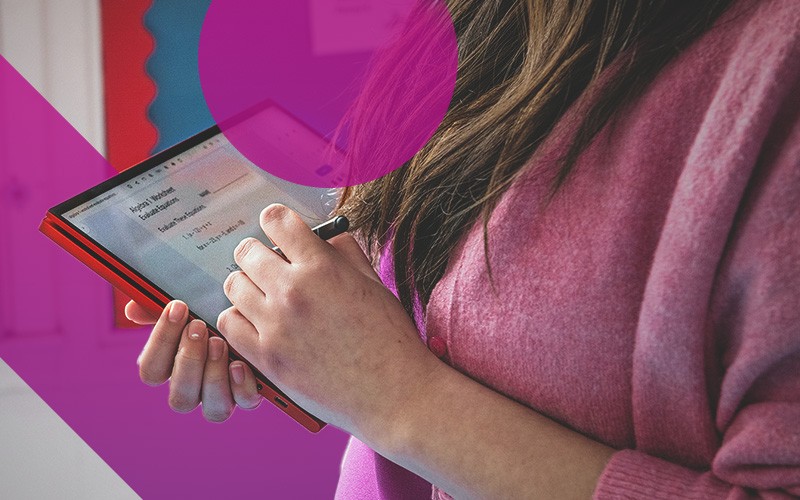 Configure without complexity student using Tablet