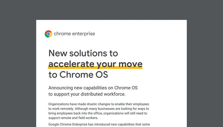 New solutions to accelerate your move to Chrome OS thumbnail