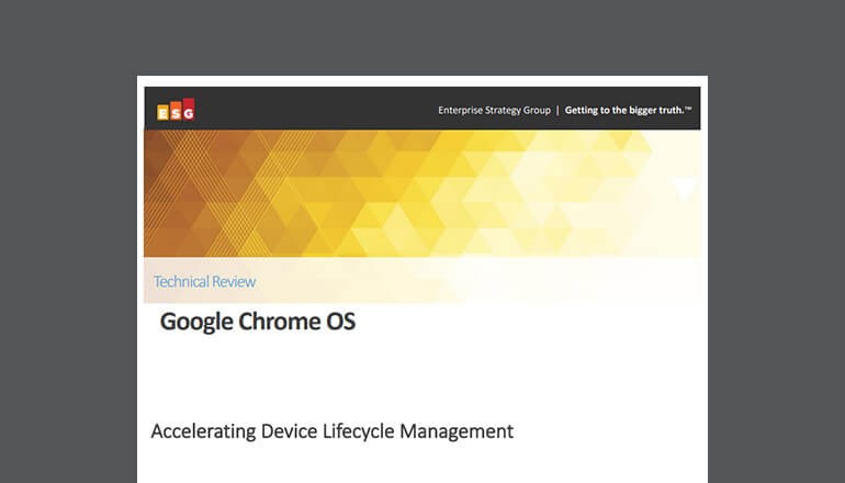 ESG Google Chrome OS Technical Review thumbnail