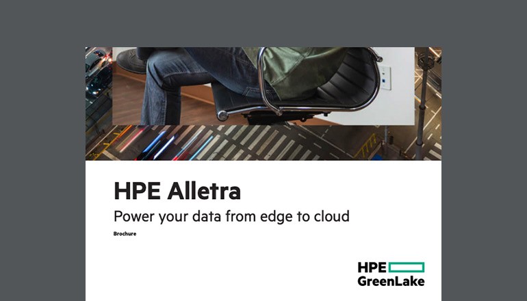 HPE Alletra: Power Your Data From Edge to Cloud thumbnail