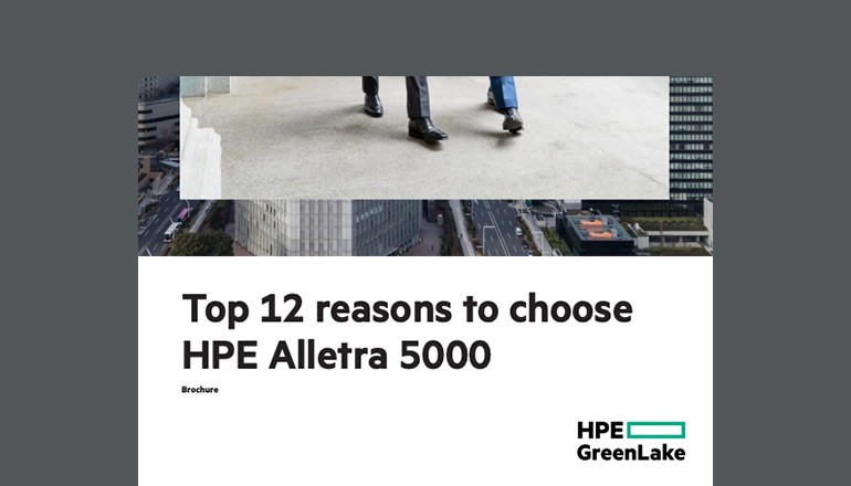 Top 12 Reasons to Choose HPE Alletra 5000 thumbnail