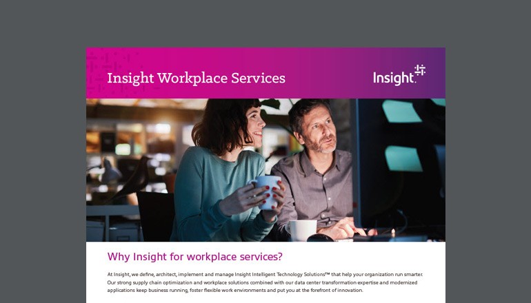 Insight Workplace Services datasheet thumbnail