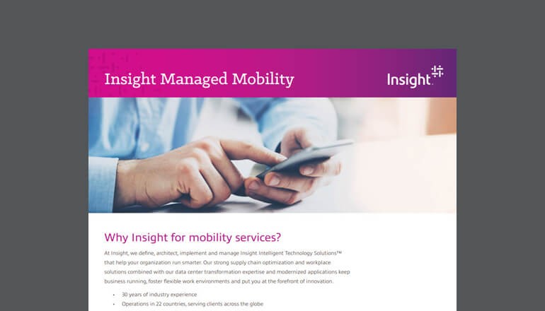 Managed Mobility datasheet thumbnail