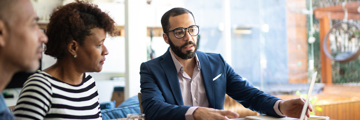 People all looking at screen