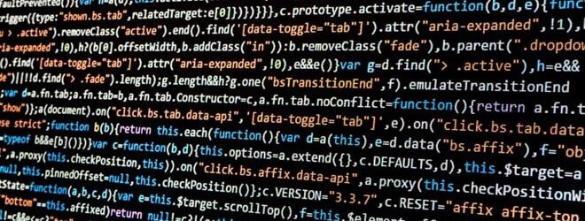 Software most commonly uses pass / fail logic and loops Code on displayed on monitor