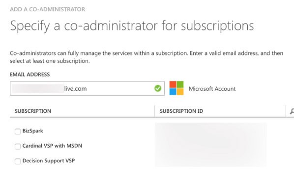 Add your co-administrator email Adding a co-administrator in administration settings