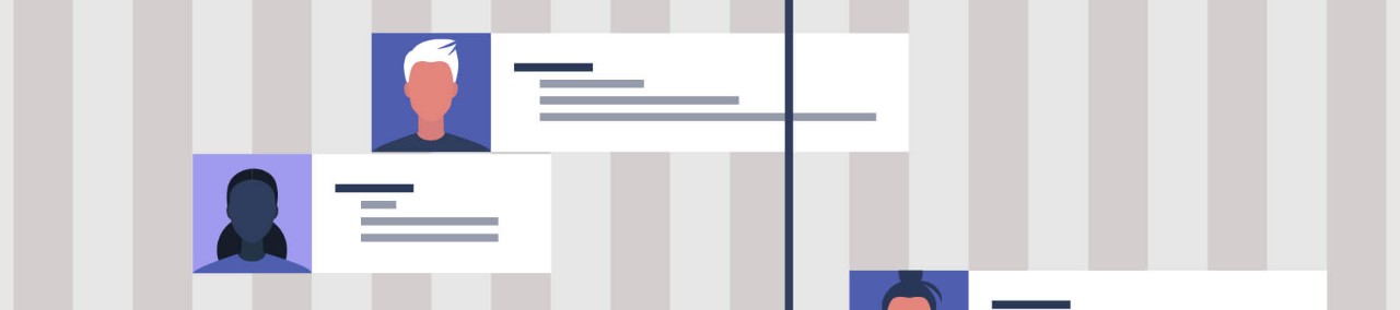 Successfully organize, prepare and run an Agile Retrospective from the comfort of home. Kanban board with different team members projects outlined. Agile methodology