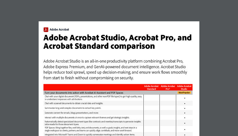 Adobe Acrobat Comparison Guide Thumbnail of asset available to download below