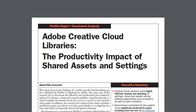 Adobe Creative Cloud Libraries report thumbnail