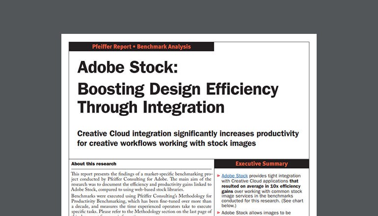 Cover view of Adobe report available to download below