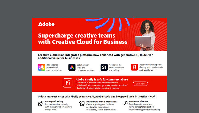 Creative Cloud for Enterprise Edition 4 Thumbnail of asset available to download below
