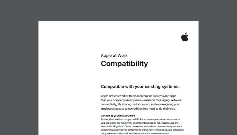 Apple at Work Compatibility overview thumbnail
