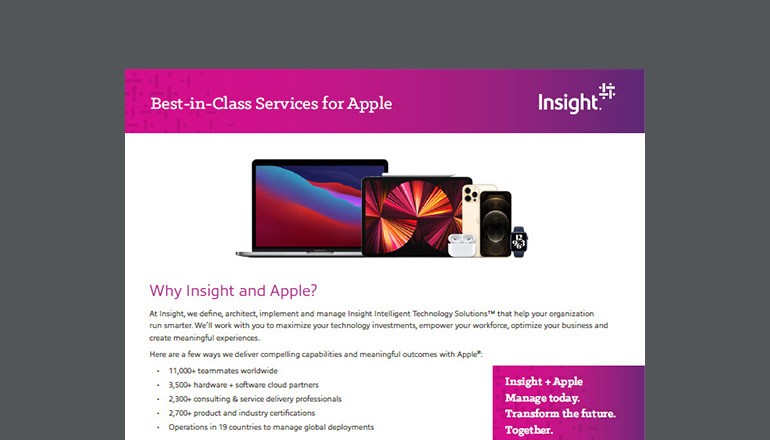 Best-in-Class Services for Apple Datasheet thumbnail