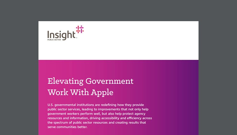 Elevating Government Work With Apple Asset available to download below