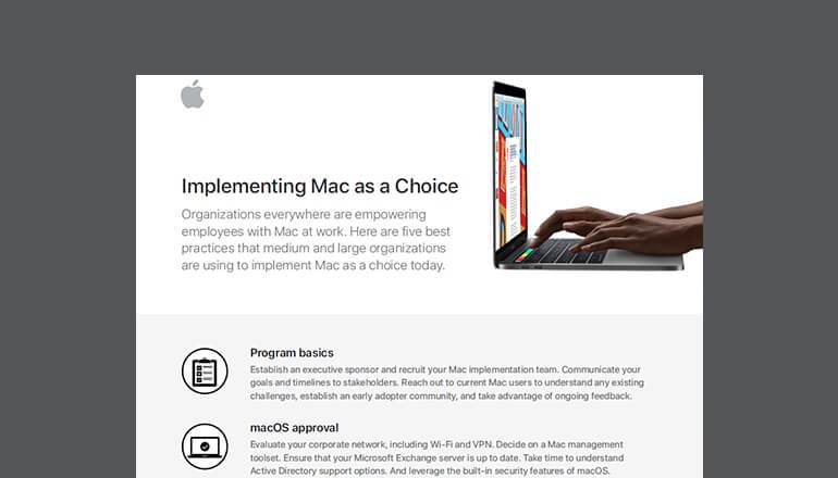 Implementing Mac as a Choice thumbnail