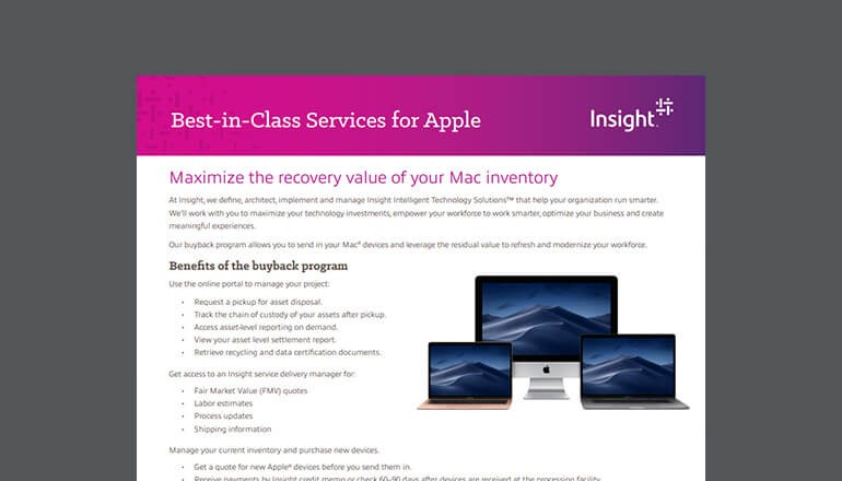 Thumbnail image of Apple datasheet available to download below
