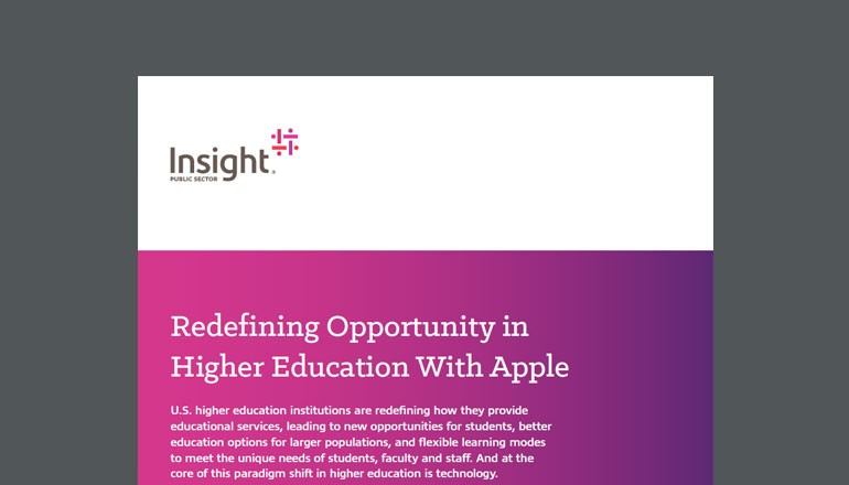 Redefining Opportunity in Higher Education With Apple Asset available to download below
