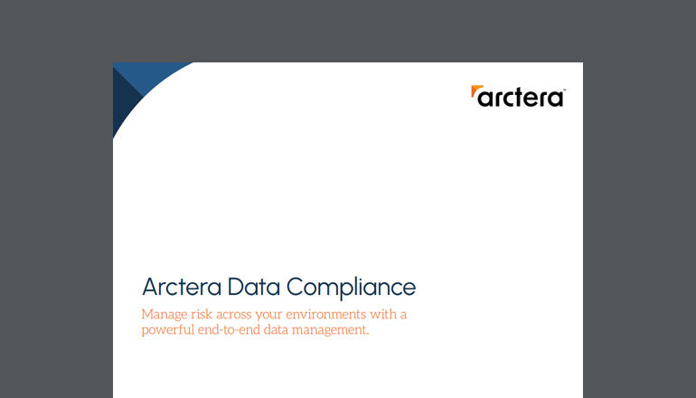 Arctera Data Compliance Thumbnail of asset available to download below