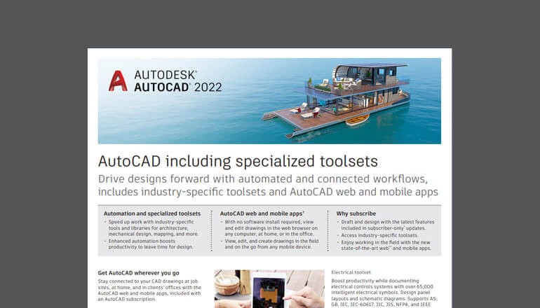 Autodesk AutoCAD 2022 thumbnail