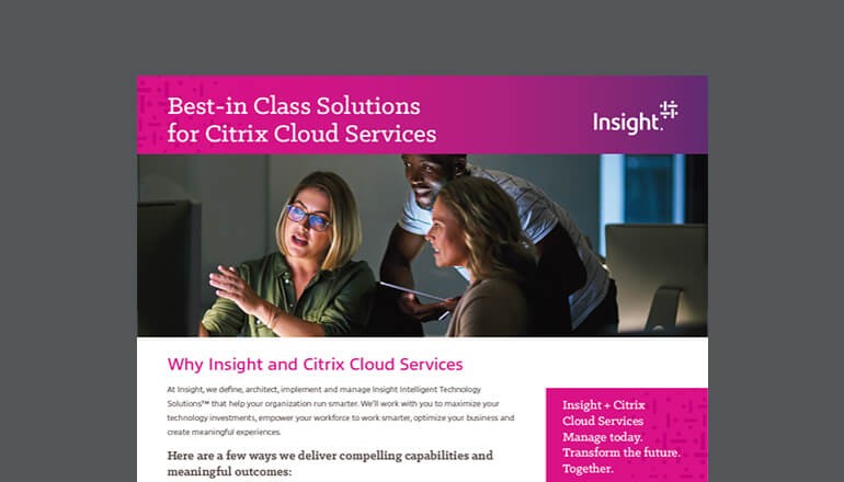 Why Insight for Citrix Cloud Services thumbnail