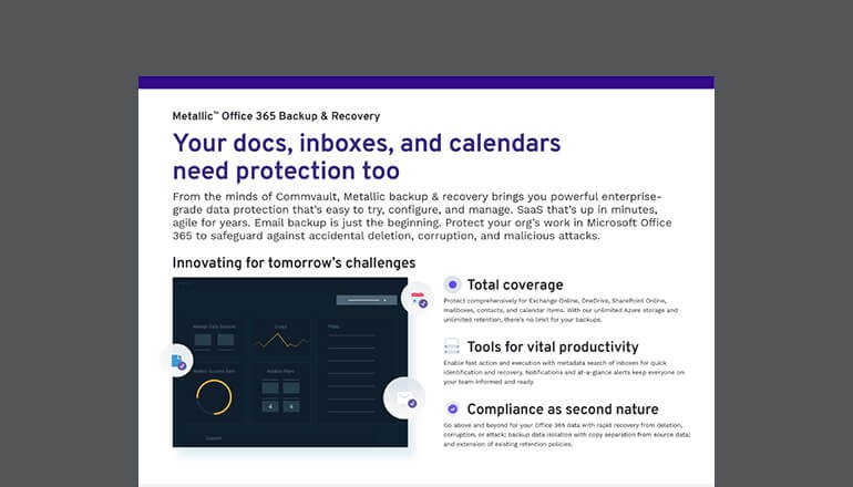 Cover of solution brief that is available below