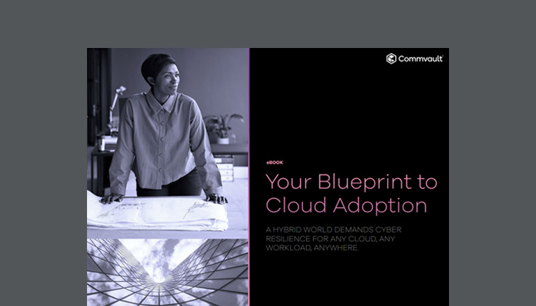 Your Blueprint to Cloud Adoption Cover of ebook that is available below