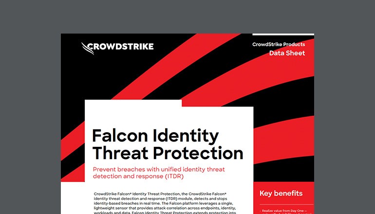 CrowdStrike Falcon Identity Threat Protection Thumbnail of asset available to download below.