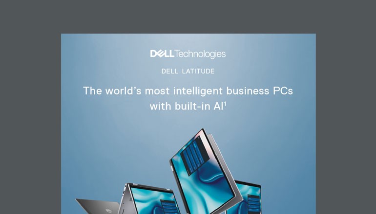 Cover of Dell Latitude With Built-In AI asset  available to download below
