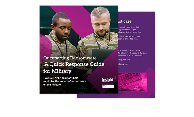 Outsmarting Ransomware: A Quick Response Guide for Military Asset available to download by filling out form