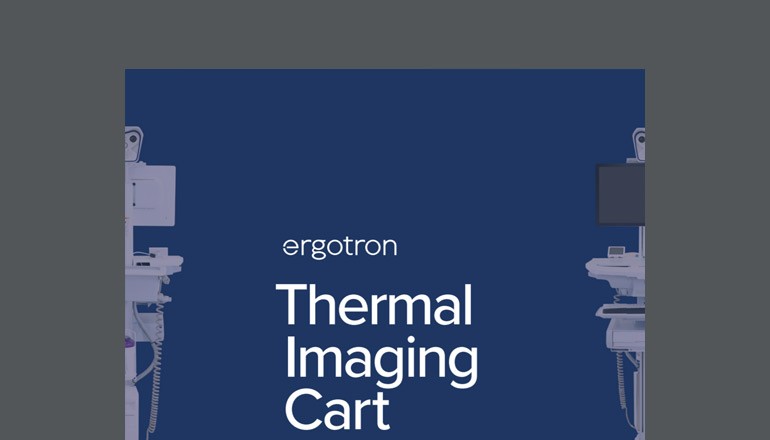Ergotron Thermal Imaging Cart whitepaper Thumbnail of datasheet available to download below