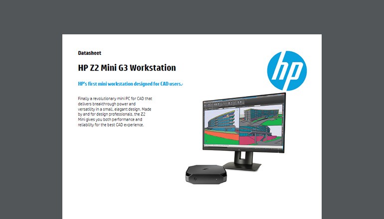 HP Z2 Mini G3 Workstation Thumbnail
