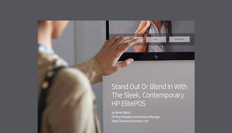 Stand Out or Blend In With the HP ElitePOS Cover