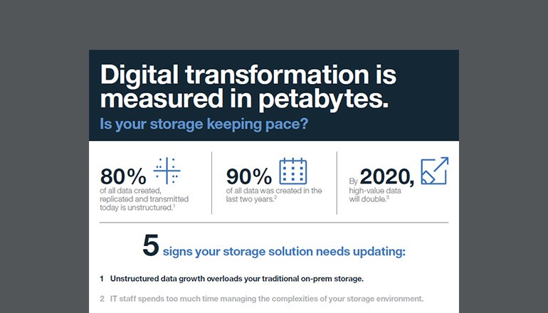 Digital Transformation Measured in PetabytesKDDI infographic thumb